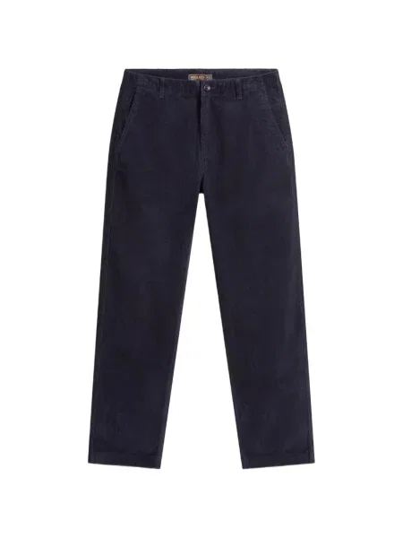 Сhinosy Woolrich sztruksowe niebieskie