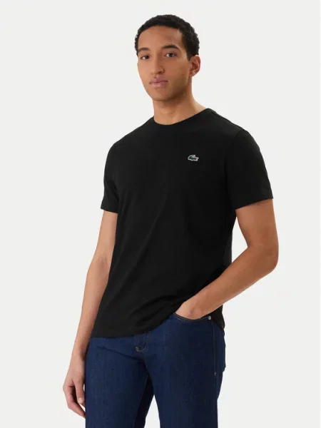 Lacoste T-Shirt μαύρο