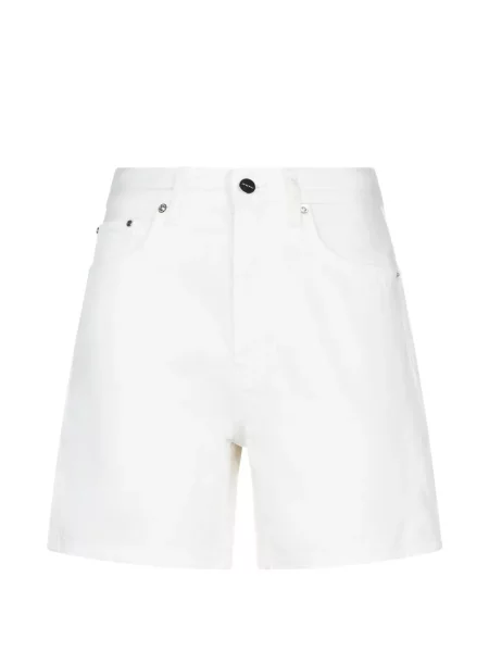 Pantaloni scurți din denim Anine Bing cu autograf
