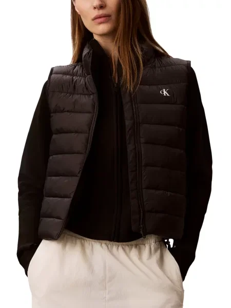 Matlasat vestă Calvin Klein negru