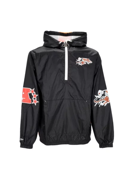 Wiatrówka Mitchell & Ness czarna