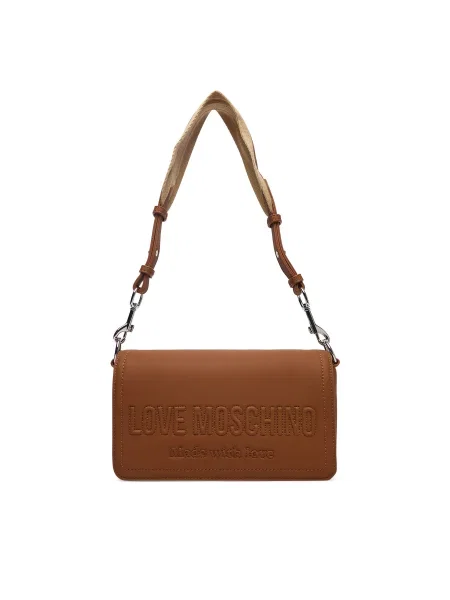 LOVE MOSCHINO Дамска чанта кафяв