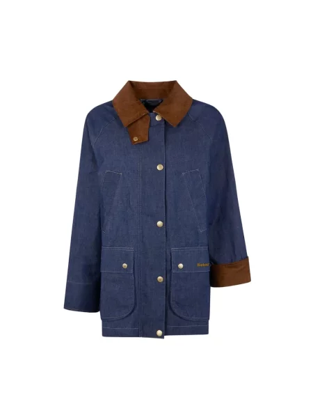 Kurtka Barbour casual niebieska