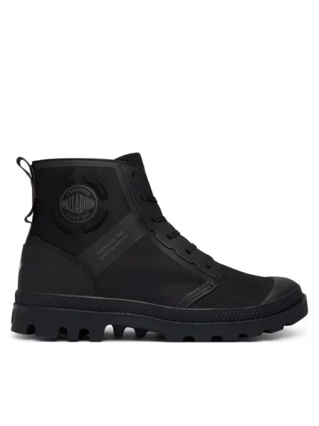 Palladium Ορειβατικά παπούτσια Pampa Hi Care Zip μαύρο