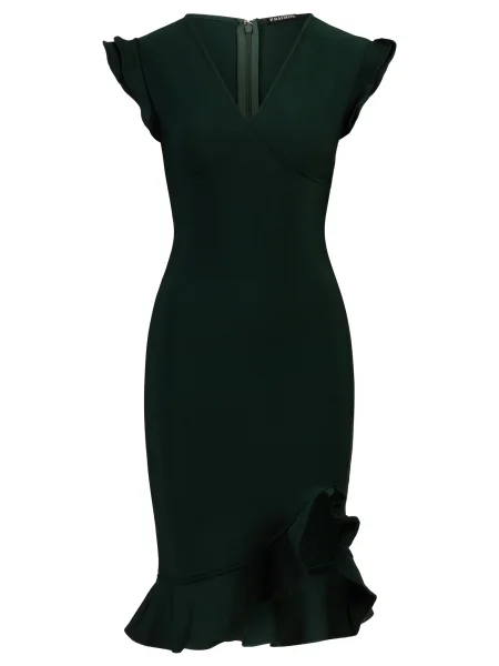 Kraimod Rochie de seară închis verde