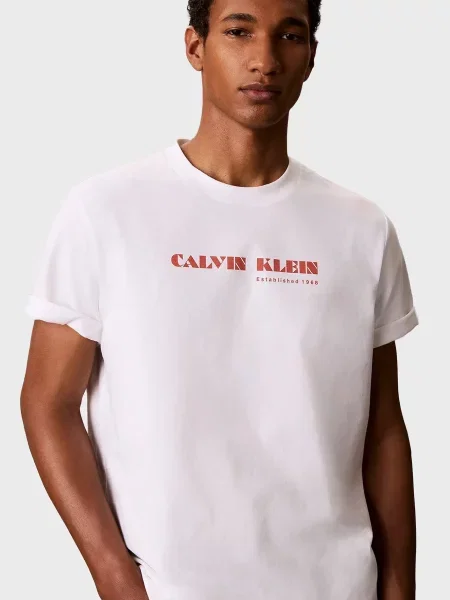 Футболка Calvin Klein Jeans біла