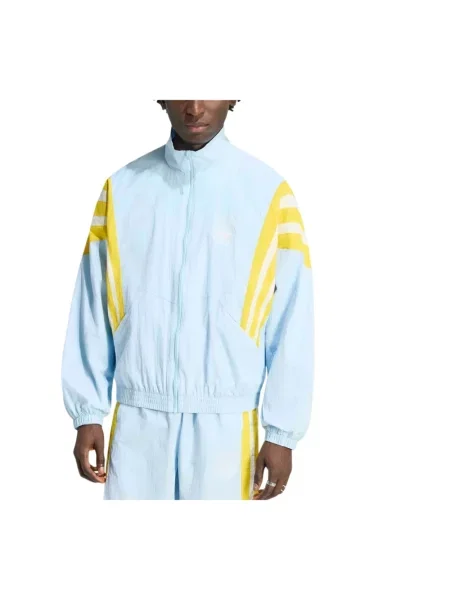 Kurtka Adidas do biegania niebieska