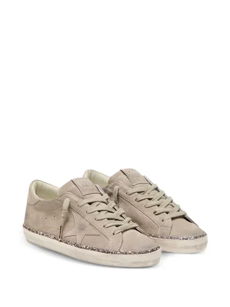 Sneakerși Golden Goose din piele auriu