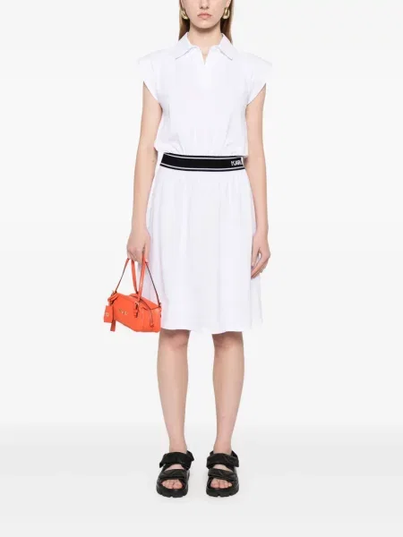 Rochie mini Karl Lagerfeld de costum alb