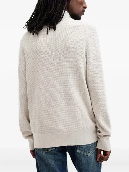 Pulover Allsaints de jumătate de fermoar