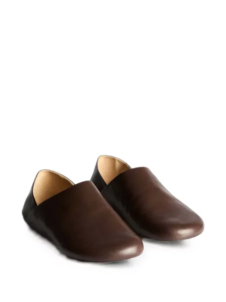 Pantofi loafer Jw Anderson din piele maro