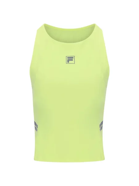 Top Fila verde