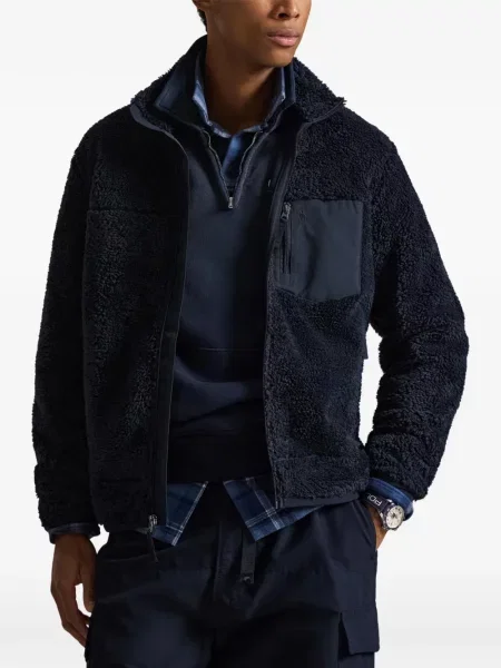 Șapcă Polo Ralph Lauren cu broderie din țesătură twill în carouri albastru