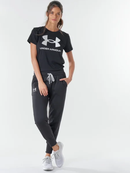 Fleecové jogger nohavice Under Armour čierna