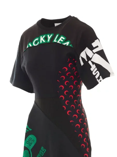 Rochie Marine Serre asimetrică negru