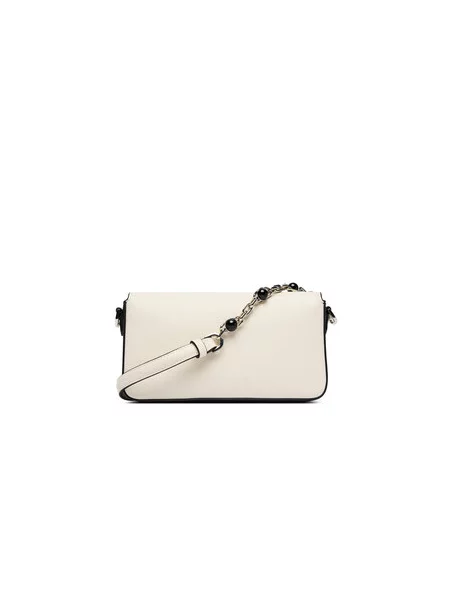 Karl Lagerfeld Torba za na rame K/Signature / bijela crna