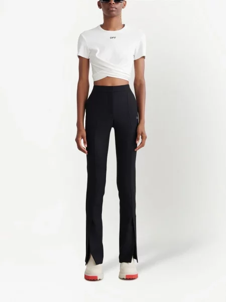 Kelnės Off-white balta