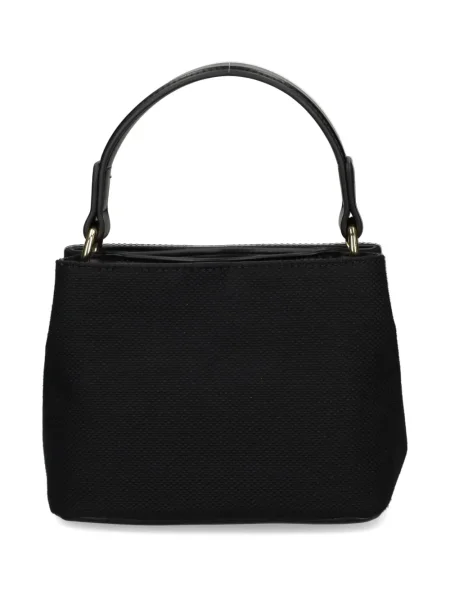 Geantă Love Moschino cu broderie negru