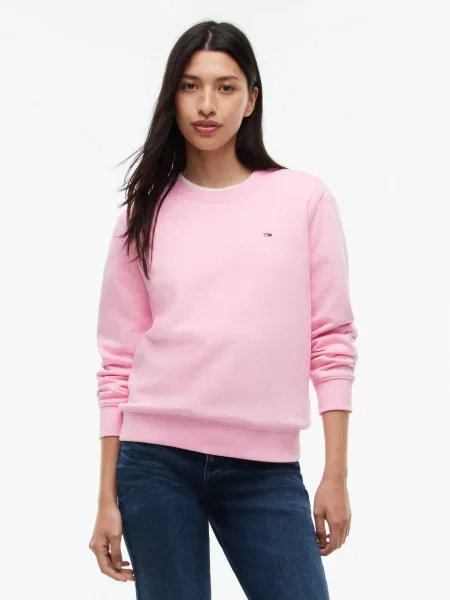 Tommy Jeans Pulóver rózsaszín