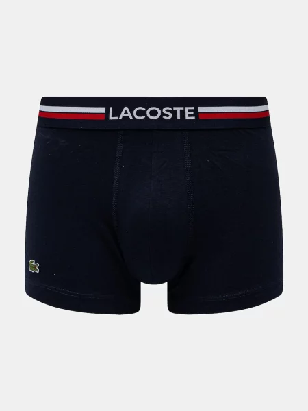 Lacoste Bokserki 3 Szt. rot granatowe