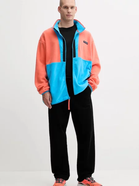Флісова кофта Columbia Backbowl II Full Zip Fleece однотонна сірий