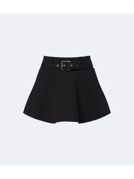 Cu centură fusta mini Loewe negru