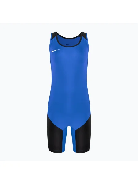 Мъжки анцуг за вдигане на тежести Nike royal/black черно