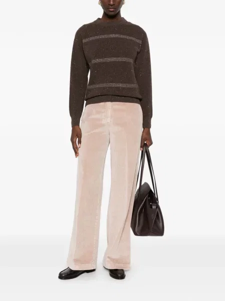 Pantaloni Peserico de catifea cord