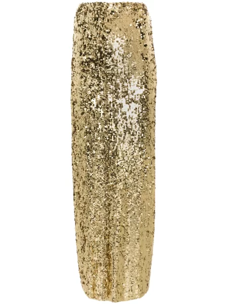 Fusta maxi Atu Body Couture cu paiete