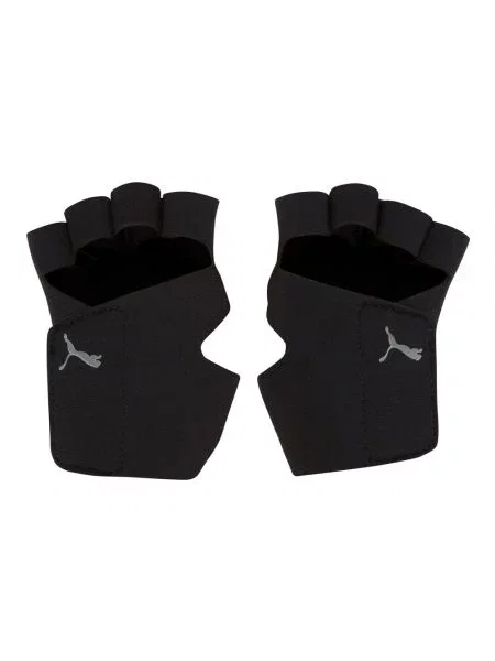PUMA Rękawiczki Treningowe Essential Premium Grip Z Odciętymi Palcami czarne