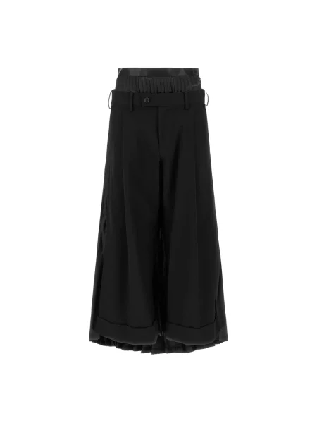 Spodnie Junya Watanabe wełniane czarne