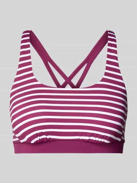 Biustonosz Venice Beach bordowy