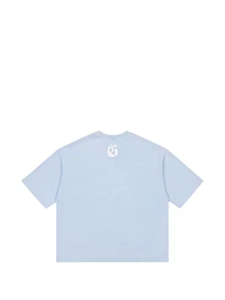 Tricou Godspeed cu imagine albastru