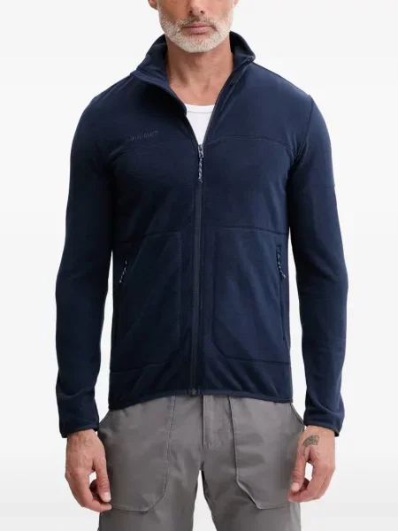 Pulover Mammut din fleece albastru