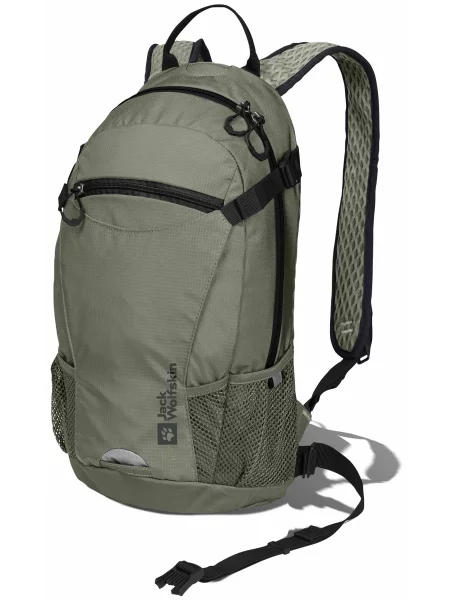 Jack Wolfskin Velocity 12 Рюкзак Унісекс Сіро-зелений зелений