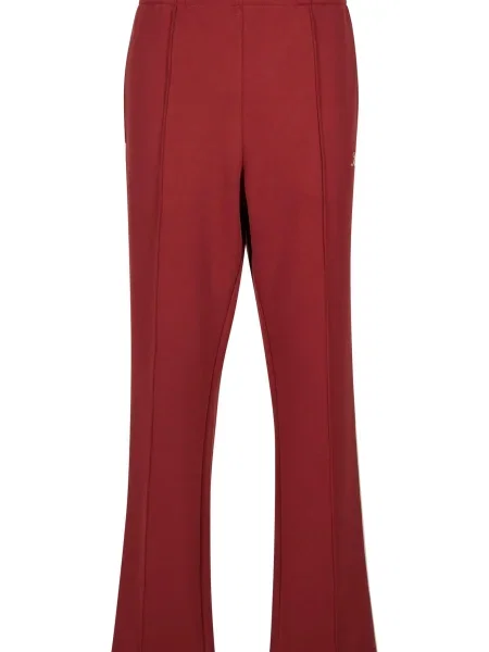 Karl Kani Pantaloni crem / cranberry roșu