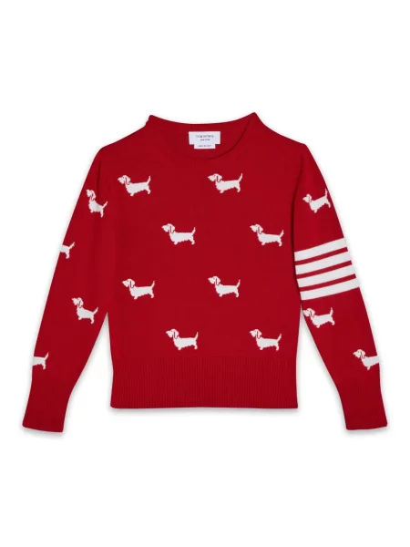 Sweter dziecięcy Thom Browne czerwony
