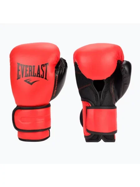 Boxerské rukavice EVERLAST Powerlock Pu oz. červené