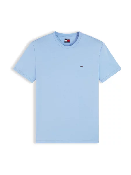 Tommy Jeans Tricou JASPE deschis albastru