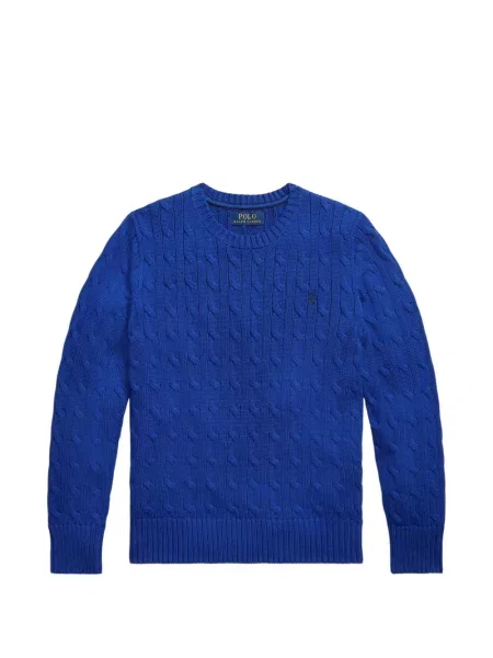 Sweter dziecięcy Polo Ralph Lauren niebieski