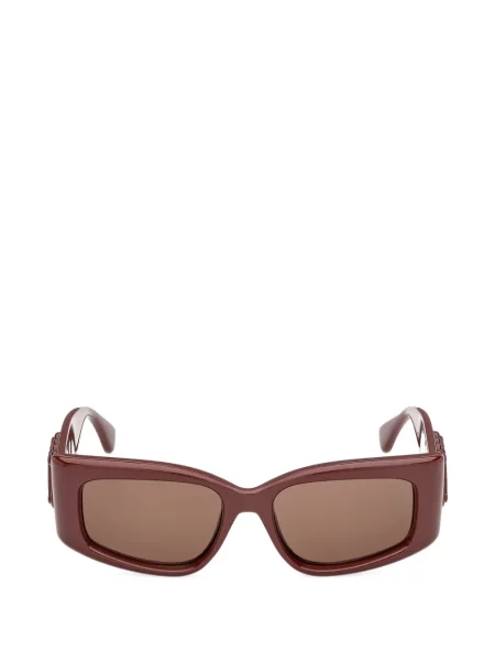 Ochelari de soare Max Mara Eyewear cu autograf roșu