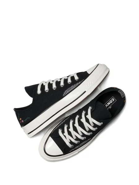 Маратонки Converse Chuck 70 на цветя черно