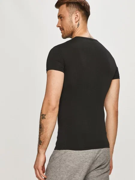 Póló Armani Exchange fekete