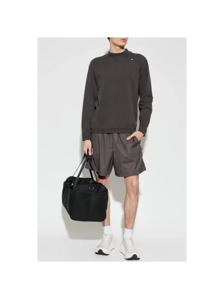 Szorty Stone Island z kamieniami ze stretchu brązowe