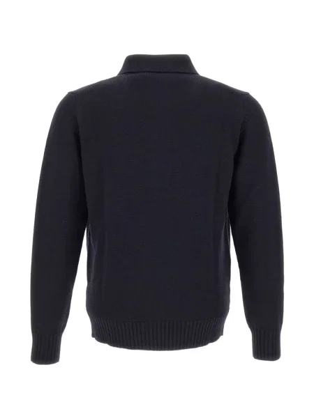 Lung tricou polo Kangra albastru