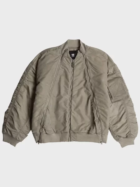 Бомбер G-star Raw сірий