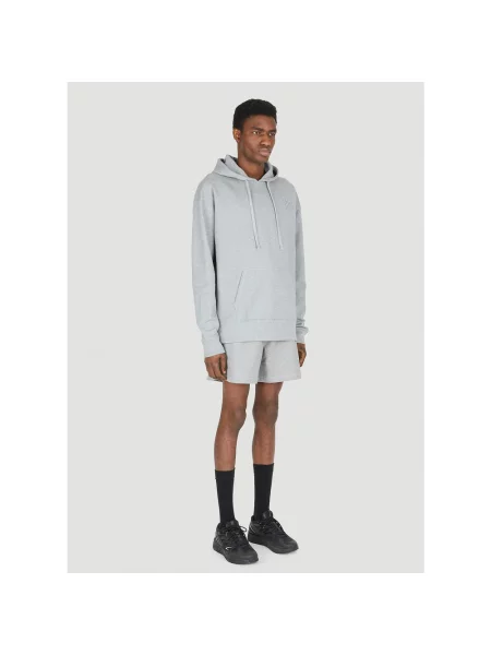 Bluza z kapturem More Joy z kapturem z logo szara