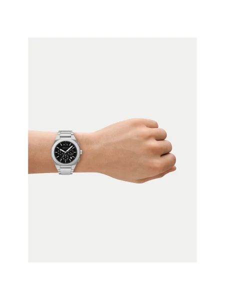 Hodinky Armani Exchange Rafael  strieborná
