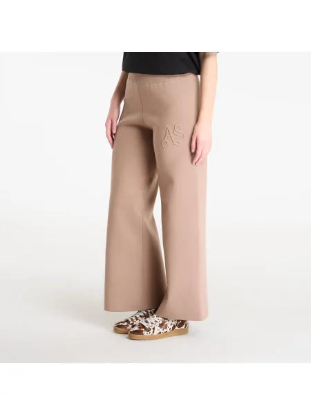 Παντελόνια AllSaints Sonny Knit Trouser Pine Bark Brown 25 καφέ