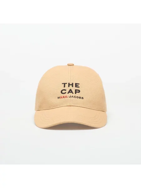 Шапка с козирка A.P.C. A.P.C. x MARC JACOBS кафяво бежово